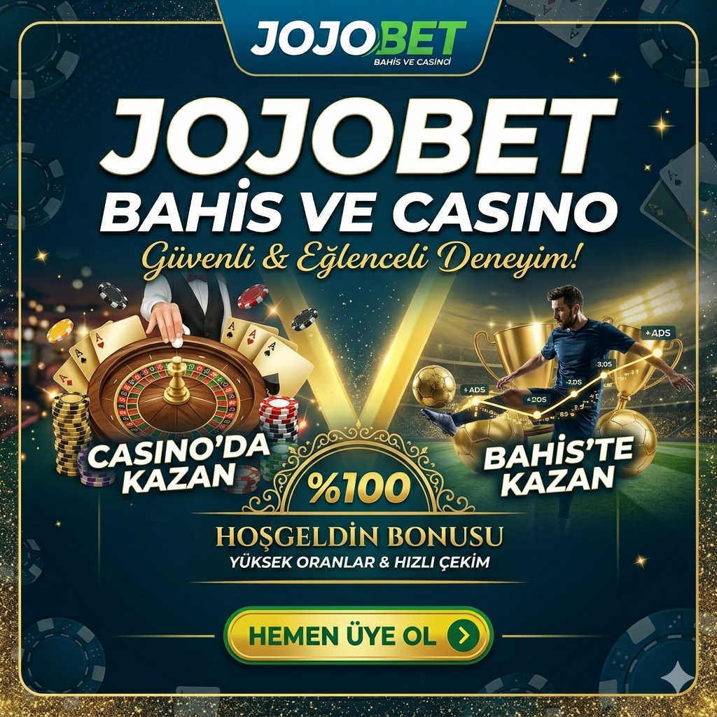 JOJOBET marka görseli kare format